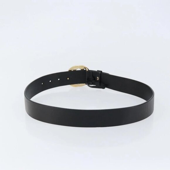 GUCCI Interlocking Belt Leather 37.4\